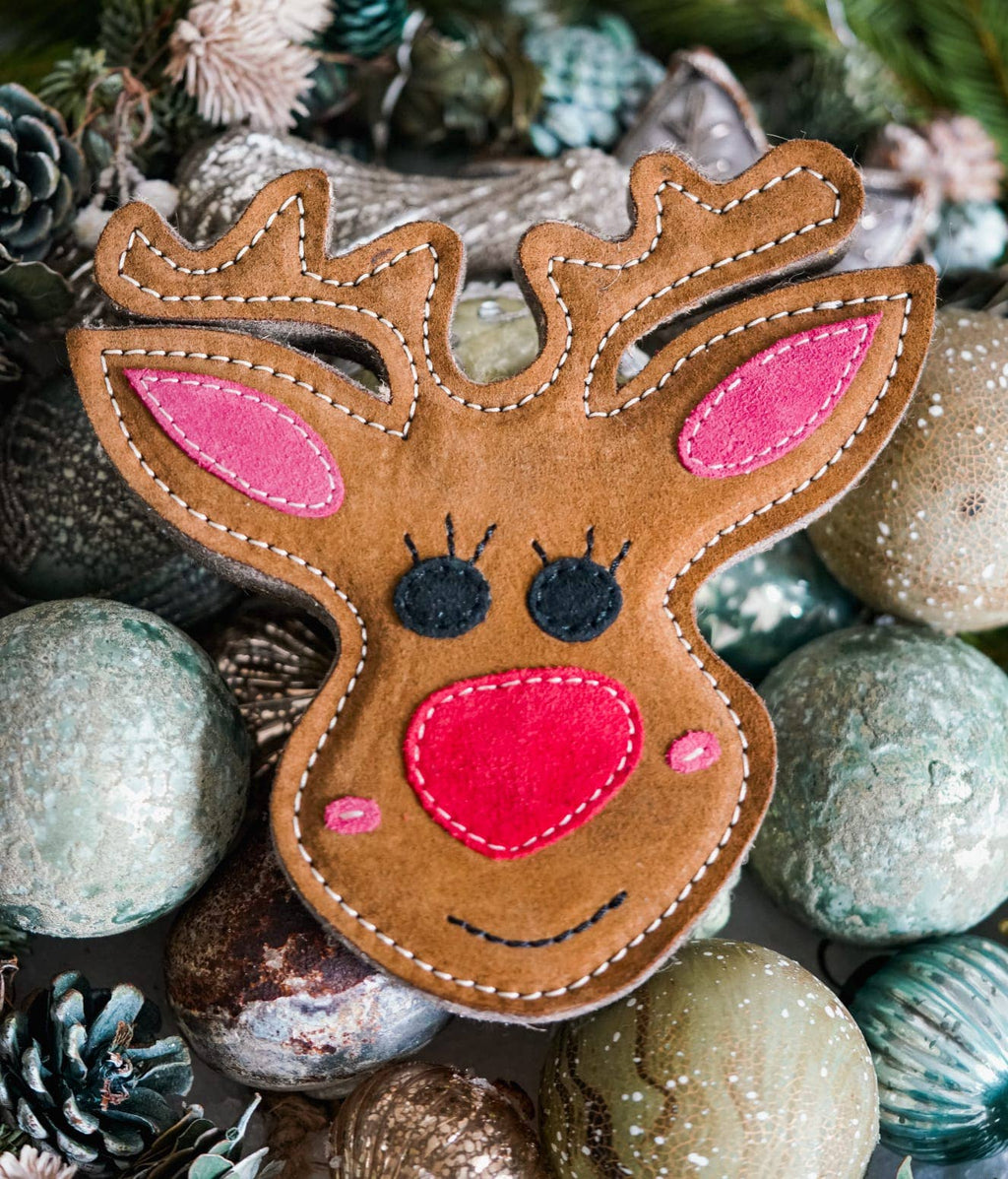 Rudy the Reindeer tough Christmas dog toy – view 2