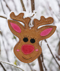 Rudy the Reindeer tough Christmas dog toy