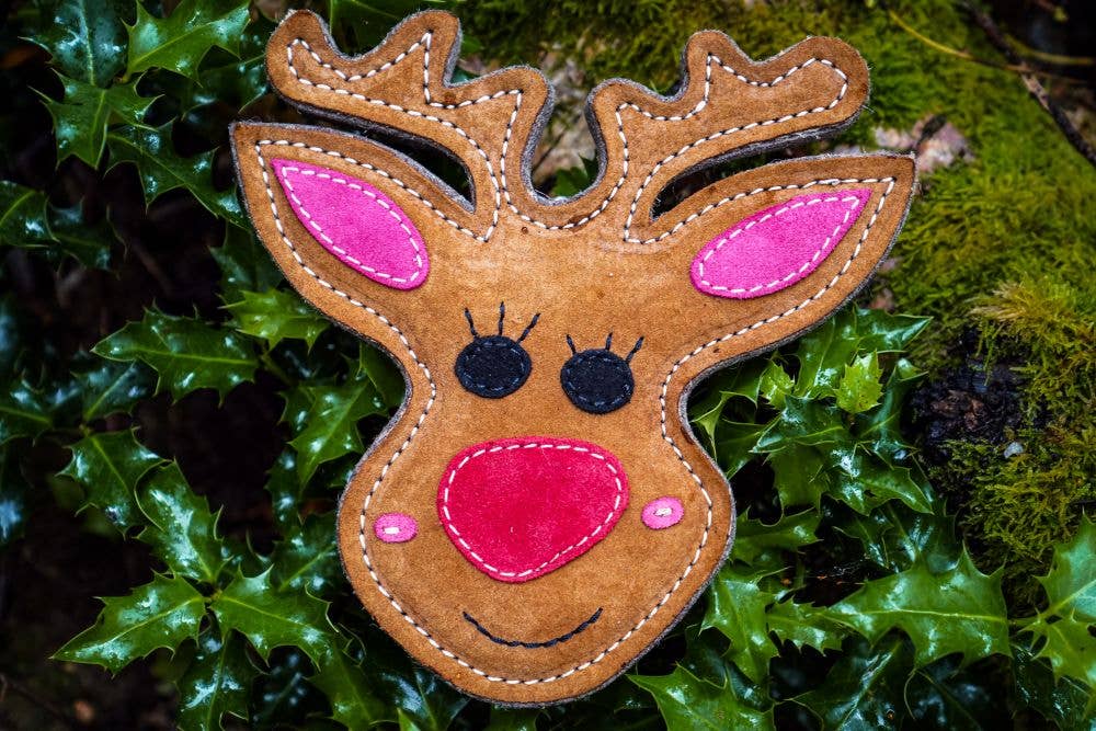 Rudy the Reindeer tough Christmas dog toy – view 3