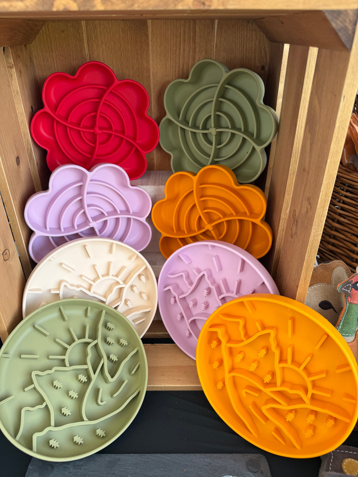 Spiral Bloom slow feeder dog enrichment bowl – view 5