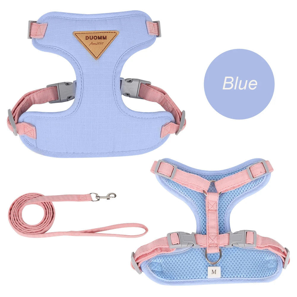 Cat walking harness and matching leash set – view 10