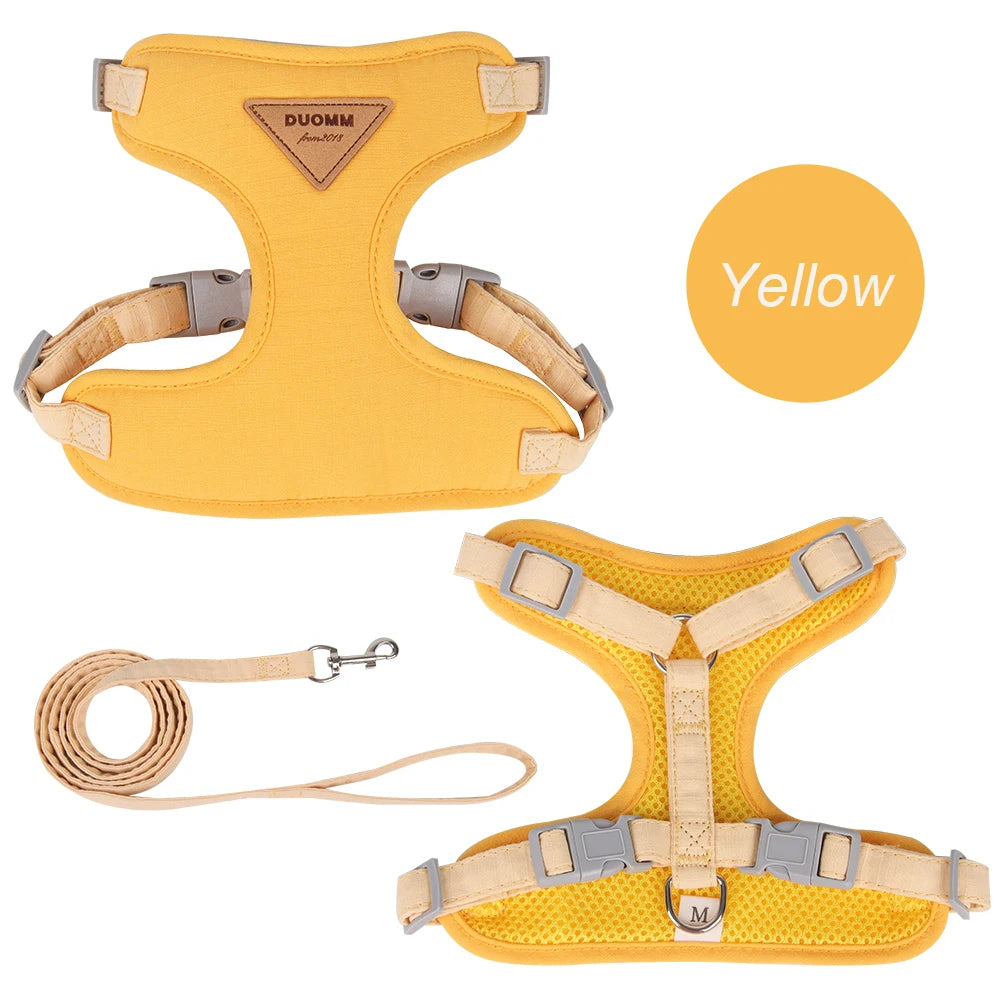 Cat walking harness and matching leash set – view 9
