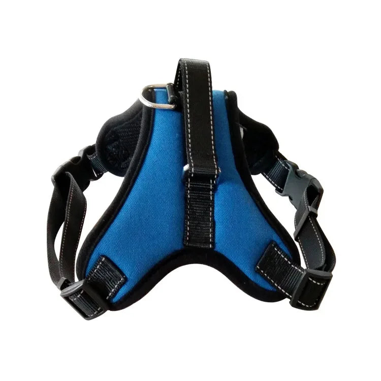 No-Pull Dog Harness — Padded Step-In Design with Reflective Stitching