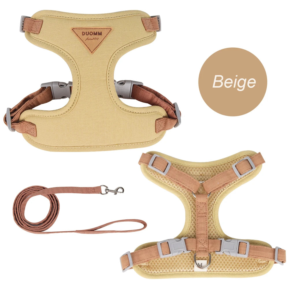 Cat walking harness and matching leash set – view 8