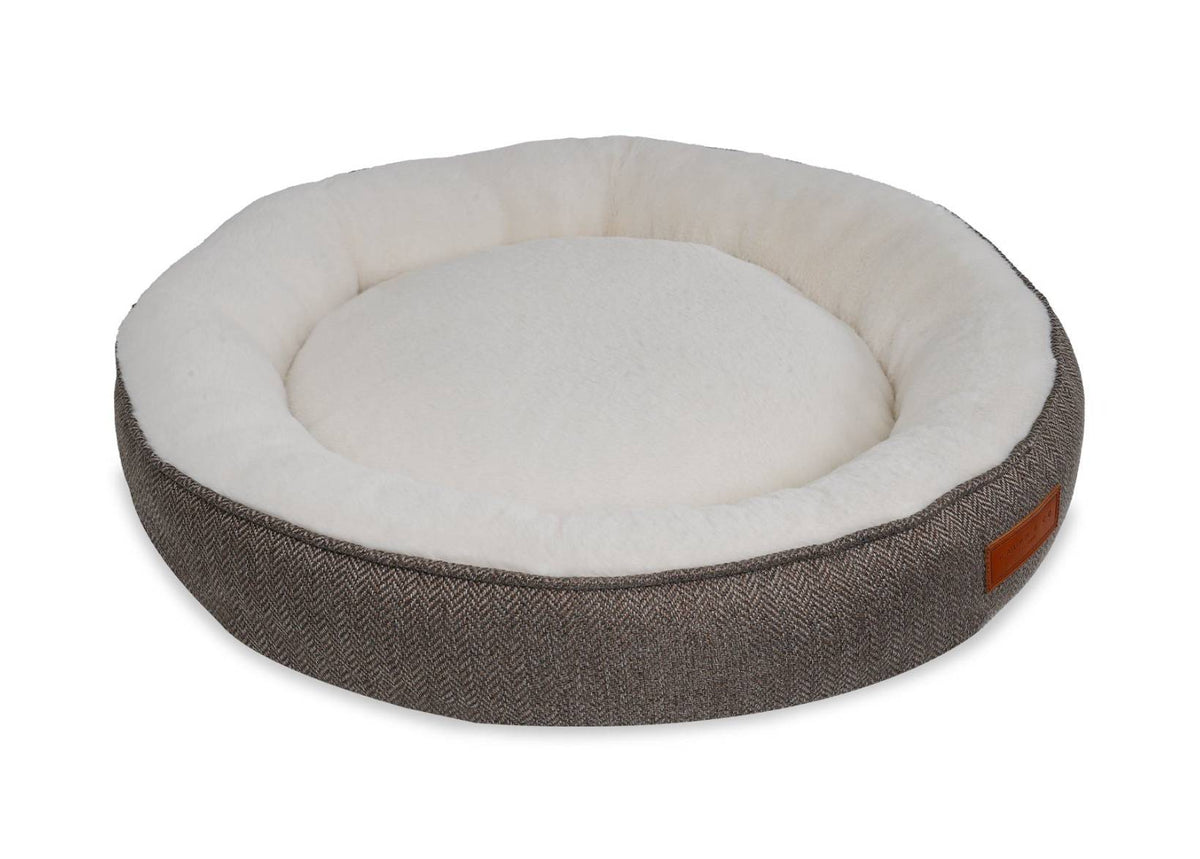 Ralph & Co Lincoln tweed donut dog bed – view 4