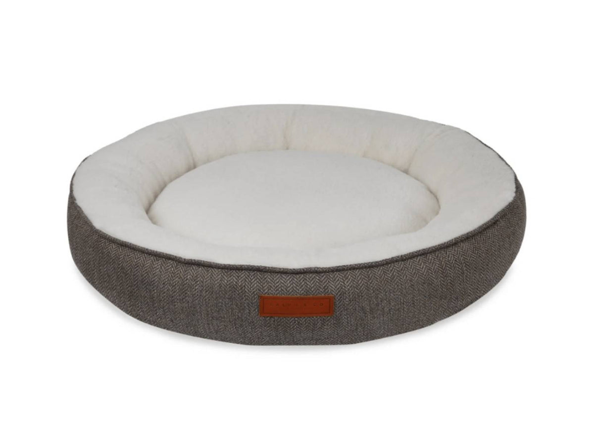 Ralph & Co Lincoln tweed donut dog bed