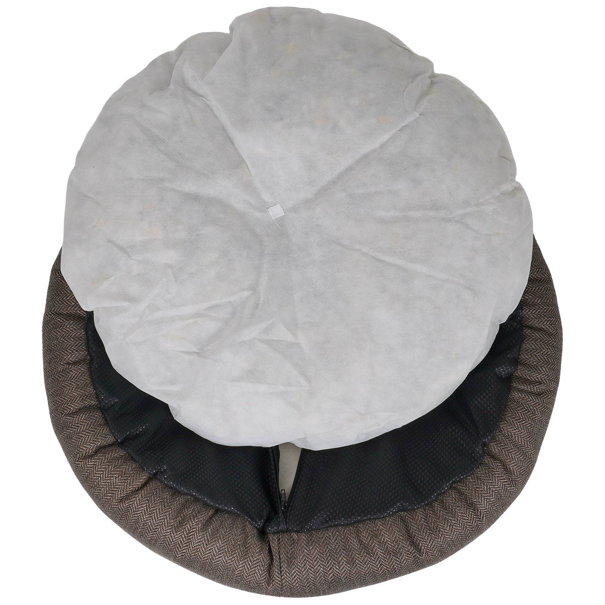 Ralph & Co Lincoln tweed donut dog bed – view 9