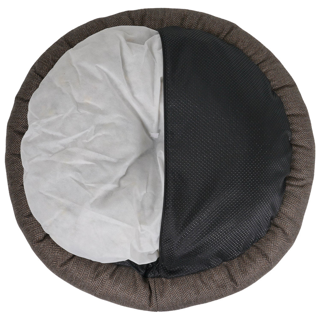 Ralph & Co Lincoln tweed donut dog bed – view 8